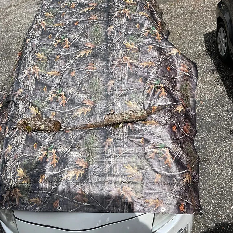 Duty 11 Mil Tarp Cover Waterproof UV Resistant Tarpaulin Used for Outdoor, Hunting, Camping, Backpacking, Canopy Tent, Ground Ta