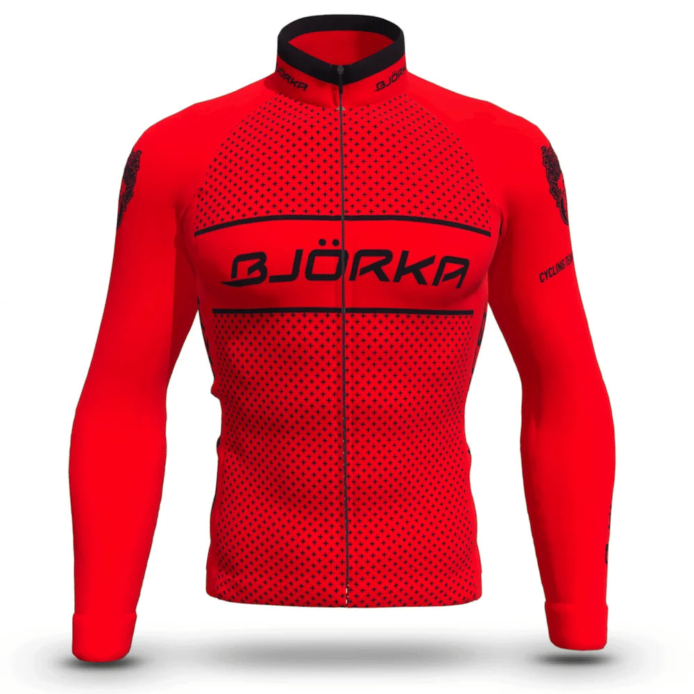 Spring/summer Men's Long Sleeve Thin Cycling Jackets Bicycle Breathable Jersey Uv Protection 3 Rear Pockets Bike Shirts