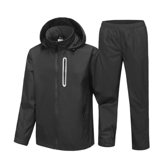 Men's Waterproof Golf Rain Suit Rain Gear Jacket and Pants Lightweight for Golf Fishing Big and Tall S-5XL