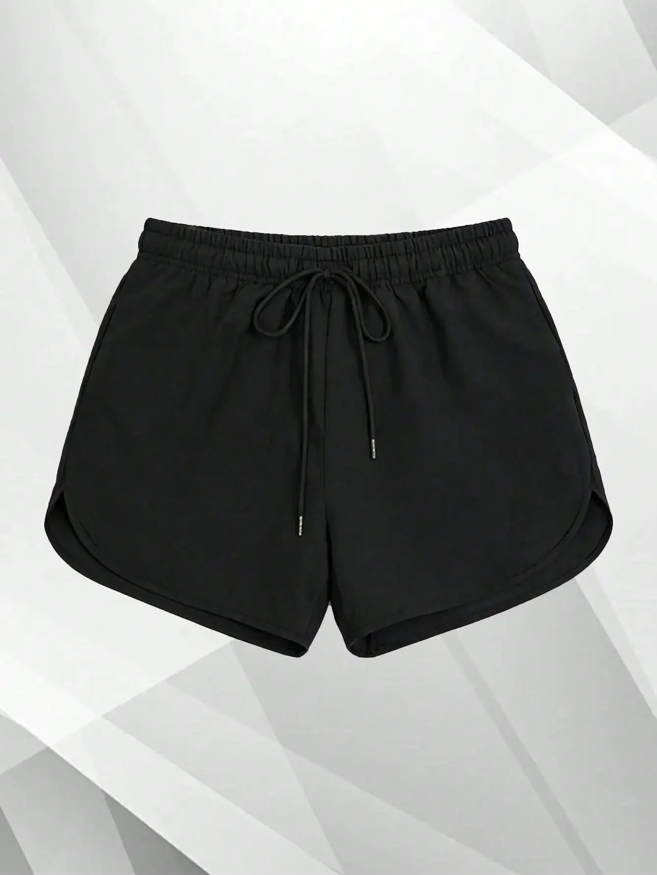 1pc Women's Summer Outdoor Shorts With Drawstring Waist, Suitable For Outdoor Hiking, Office Commute, Travel And Other Occasions Sports