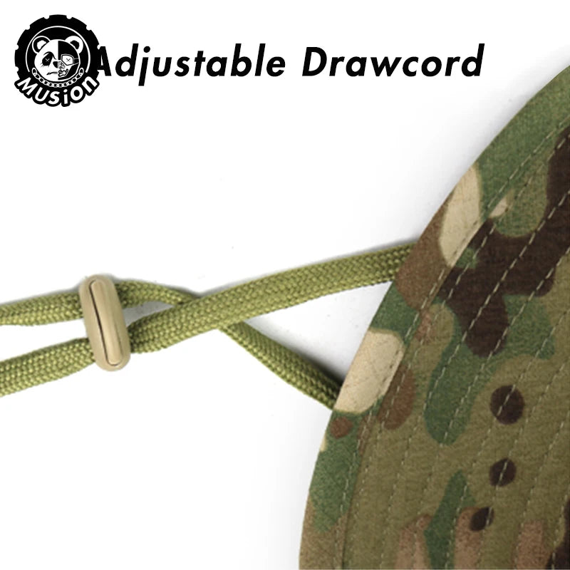 Boonie Hat Balaclava Hat Suit Foldable Hat Sun Protection Fishing Cap Breathable Fisherman Outdoor Hunting Fishing Wide H