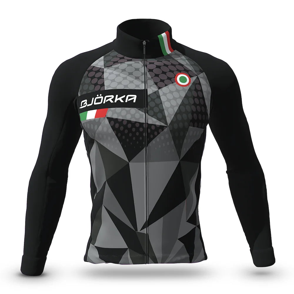 Spring/summer Men's Long Sleeve Thin Cycling Jackets Bicycle Breathable Jersey Uv Protection 3 Rear Pockets Bike Shirts