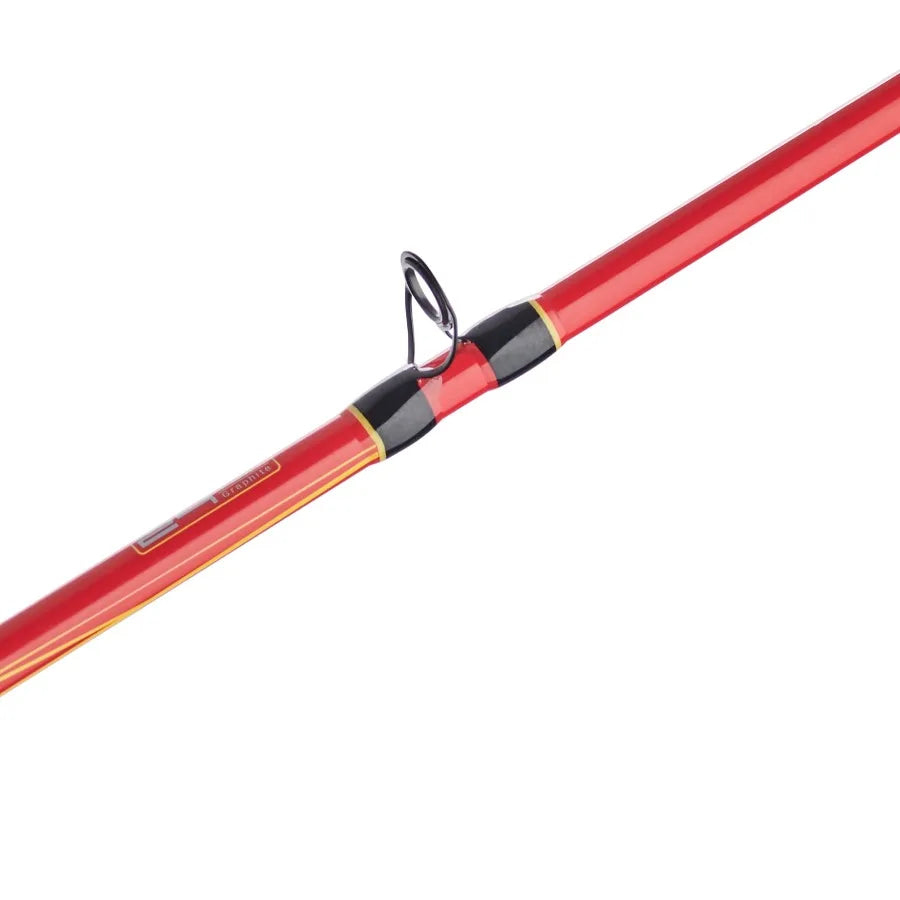 Vigilante Casting Rod, 7' Medium Fishing Rod for freshwater fishing, graphite composite material, black color, ultra-sensitive