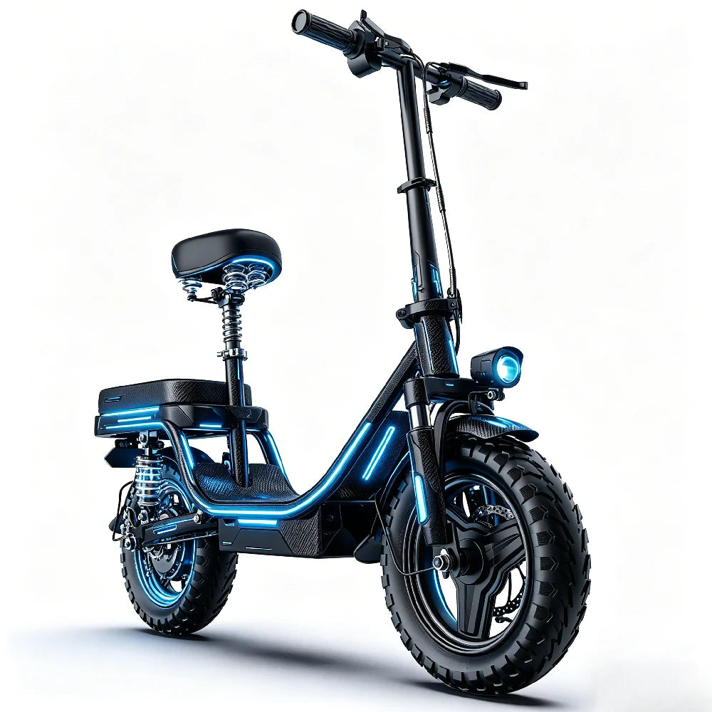 Factory Original 750W 14 Inch Electric Bike,UL2849 Safe Adjustable Seat Front Brake,Adult Urban Ebike US Local Fast Shipping