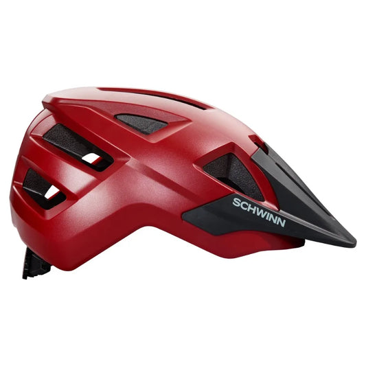 Axum Adult Unisex Mountain Bike Helmet Red