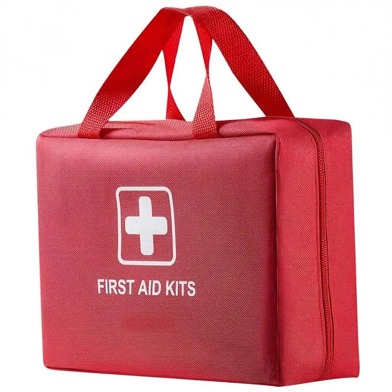 First aid kit, 420 pieces, 600D nylon, survival kit, medical emergency supplies, for home, car, office, travel, camping, truck, hiking, sports, vehicle & emergencies